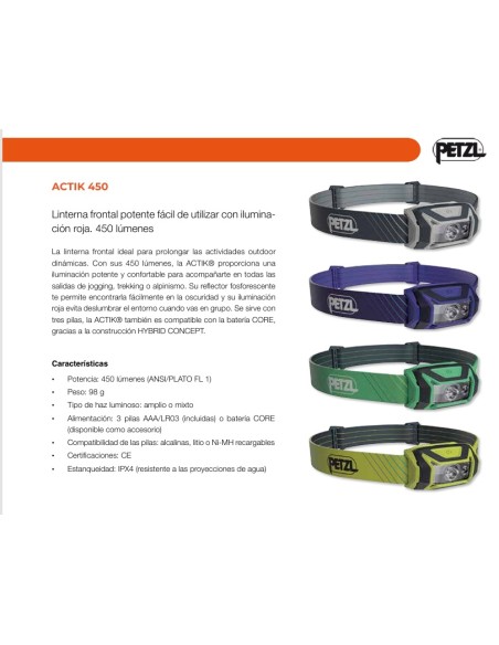 FRONTAL ACTIK 450