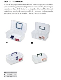 Imagen 1 - CAJA MALETA MEIHO MILION CAJA MALETA MEIHO MILION - Imagen 1