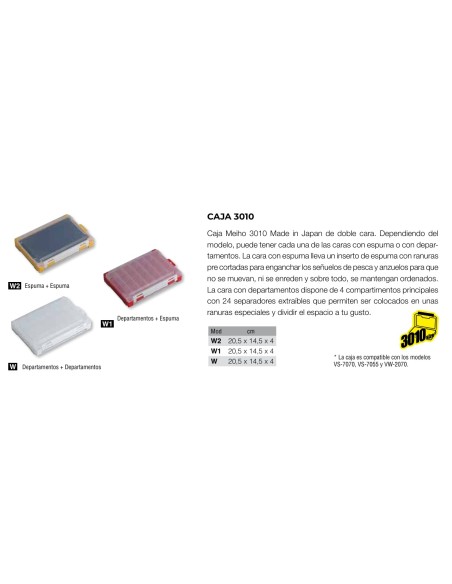 CAJA 3010 MEIHO 21*15*4