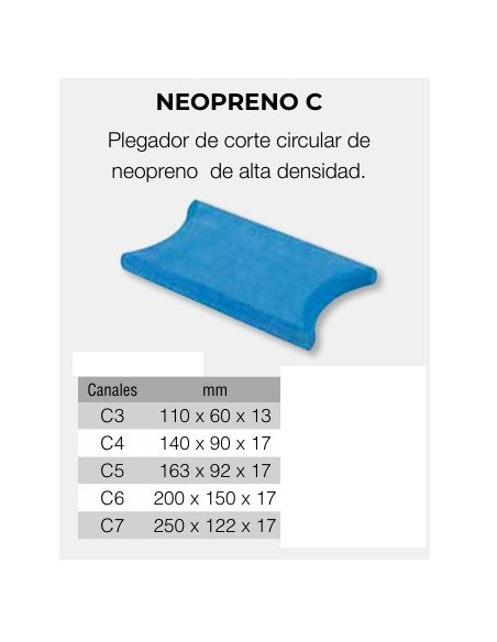 PLEGADOR NEOPRENO C