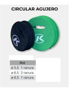 PLEG CIRCULAR CON AGUJERO - Imagen 1