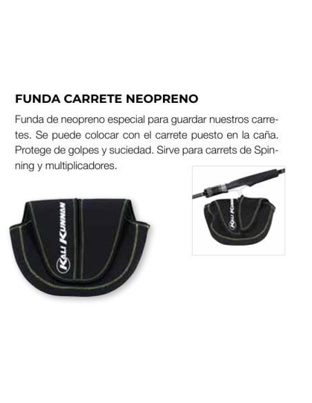 FUNDA CARRETE KALI KUNNAN NEOPRENO