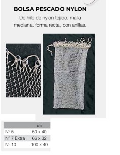 Imagen 1 - BOLSA PESCADO NILON BOLSA PESCADO NILON - Imagen 1