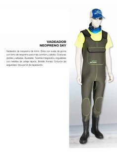 VADEADOR NEOPRENO KALI KUNNAN SKY - Imagen 1