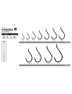 ANZUELO HAYABUSA BEAK H.BEK562 - Imagen 1