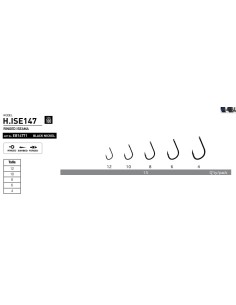 ANZUELO HAYABUSA H.ISE147 - Imagen 1