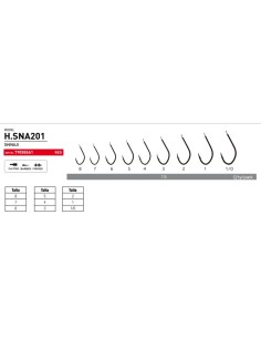 ANZUELO HAYABUSA SHINAJI H.SNA201 - Imagen 1