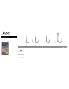 ANZUELO HAYABUSA TBL930 TIN COAT - Imagen 1