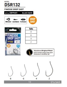 ANZUELO HAYABUSA DSR132 - Imagen 1