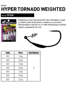 HYPER TORNADO WEIGHTED - Imagen 1