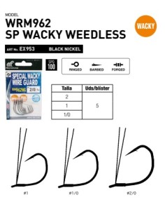 ANZUELO HAYABUSA WRM962WG - Imagen 1