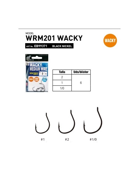 ANZUELO HAYABUSA WRM201 WACKY