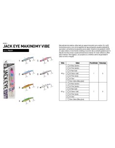 Imagen 1 - JACK EYE MAKIMAKI VIBE JACK EYE MAKIMAKI VIBE - Imagen 1