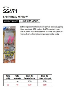 SEÑUELO JIGGING SABIKI SS471 - Imagen 1