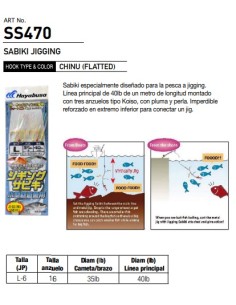 SEÑUELO JIGGING SABIKI SS470 - Imagen 1