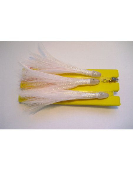Metralleta 3 plumas Turbo cabeza cristal