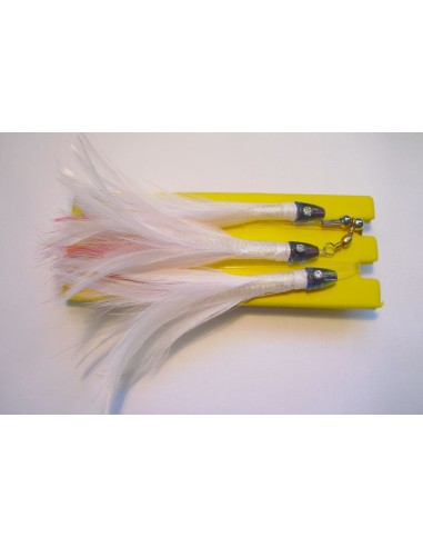 Metralleta 3 plumas Turbo cabeza cristal - Imagen 2