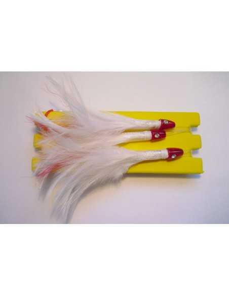 Metralleta 3 plumas Turbo cabeza cristal - Imagen 3