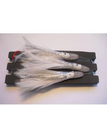 Metralleta 3 plumas Turbo pulpito cabeza cristal - Imagen 4