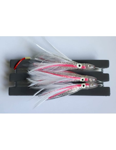 Metralleta 3 plumas Turbo pulpito cabeza cristal - Imagen 6