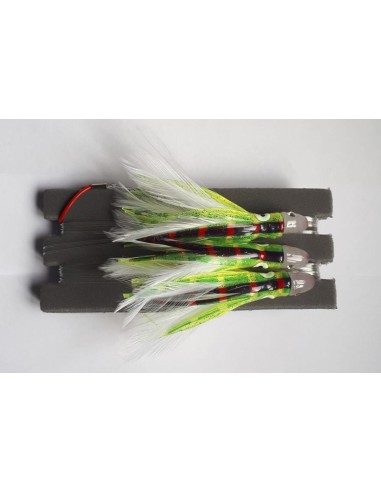 Metralleta 3 plumas Turbo pulpito cabeza cristal - Imagen 7