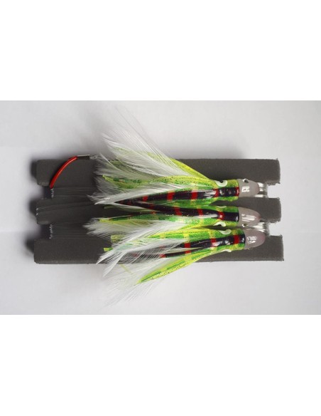 Metralleta 3 plumas Turbo pulpito cabeza cristal - Imagen 7