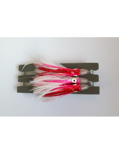 Metralleta 3 plumas Turbo pulpito cabeza cristal - Imagen 9