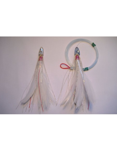 Pluma Turbo cabeza mediana plata