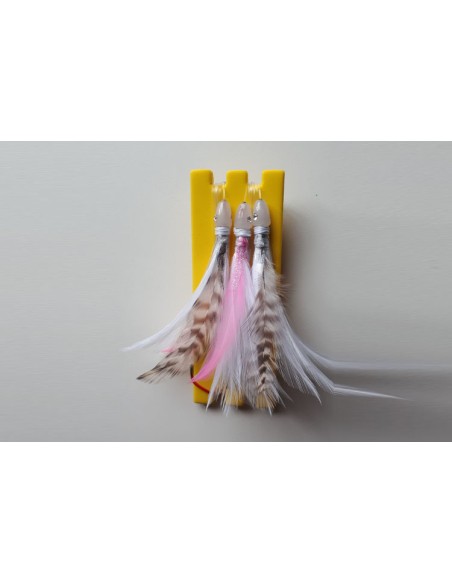 Metralleta 3 plumas Turbo currican cristal clasico