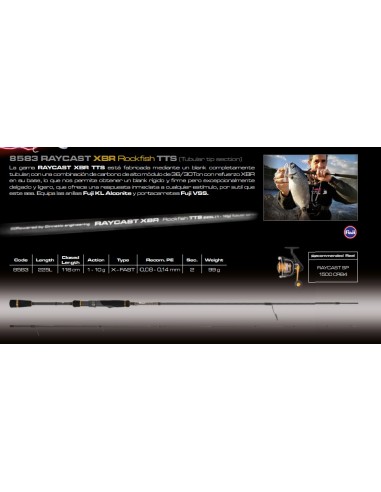 RAYCAST XBR Rock fish TTS (1-10g) - Imagen 2