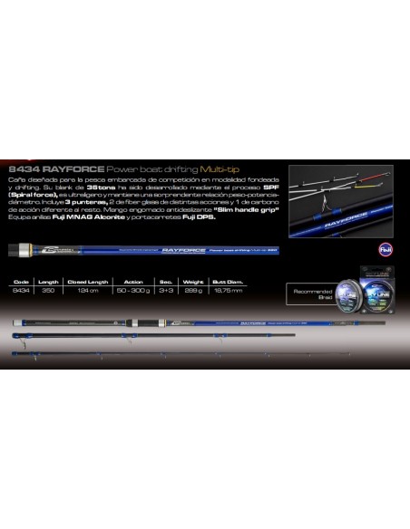 RAYFORCE POWER BOAT DRIFTING Multi Tip - Imagen 2