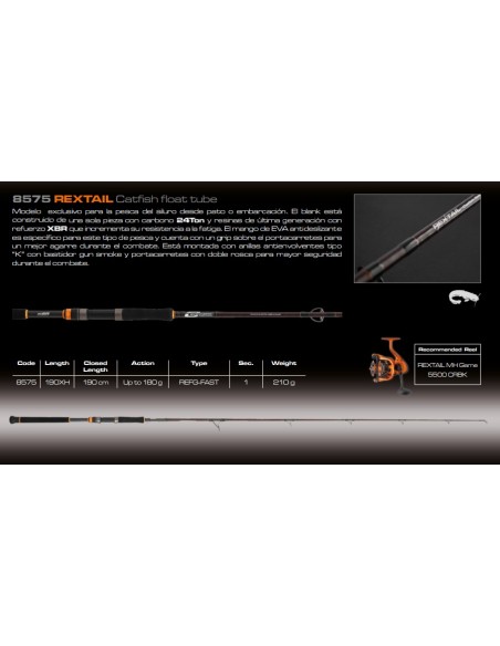 REXTAIL Catfish float tube (Up to 180g) - Imagen 2