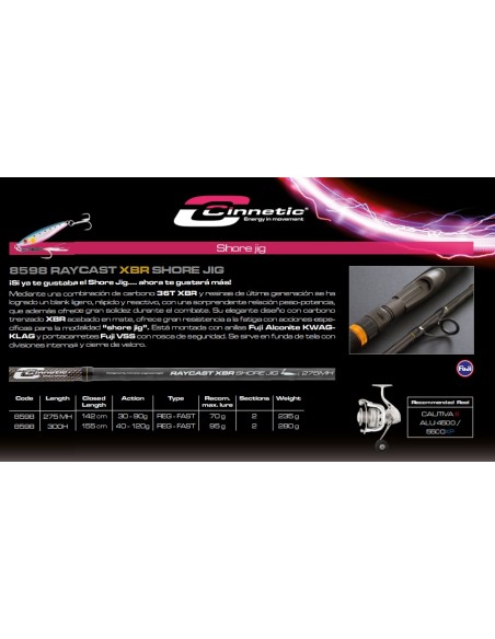 RAYCAST XBR SHORE JIG - Imagen 2