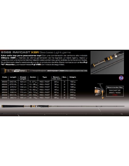 RAYCAST XBR Sea bass - Imagen 2
