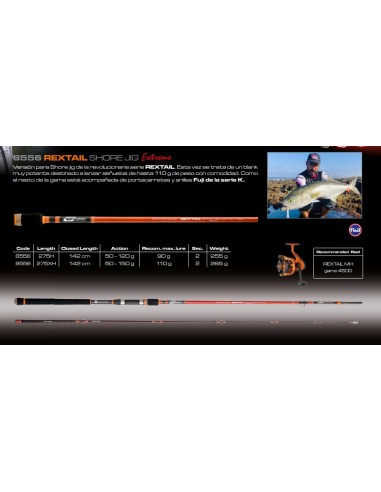 REXTAIL SHORE JIG EXTREME - Imagen 2