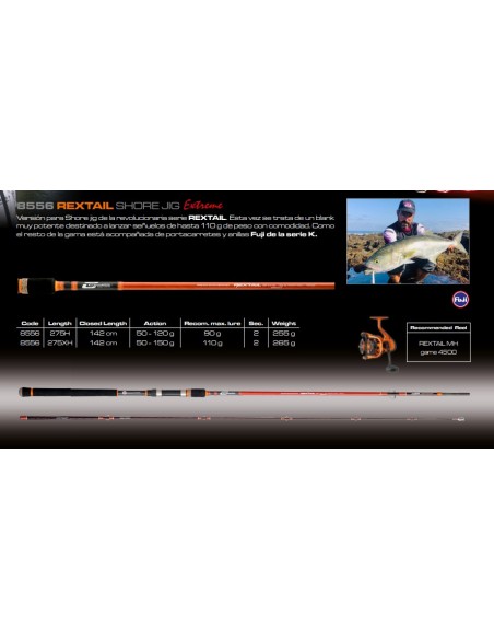 REXTAIL SHORE JIG EXTREME - Imagen 2