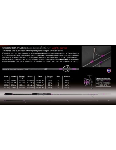 SKY LINE Sea bass Evolution - Imagen 2