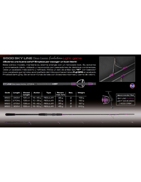 SKY LINE Sea bass Evolution - Imagen 2