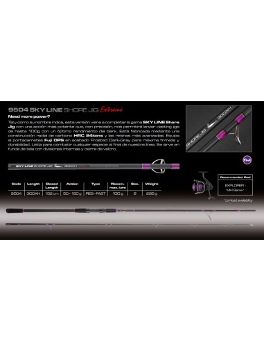 SKY LINE SHORE JIG - Imagen 3