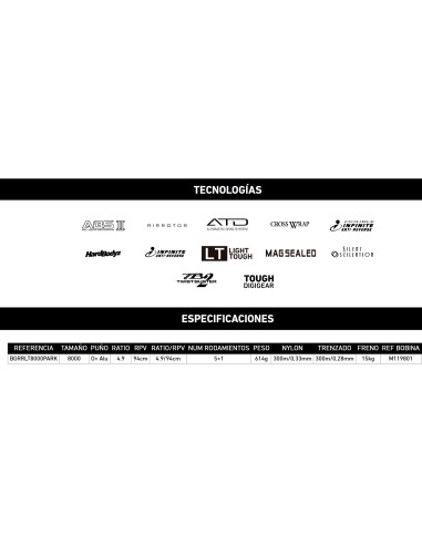 Imagen 2 - BG RR LT 8000 P ARK BG RR LT 8000 P ARK - Imagen 2