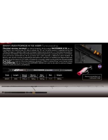 RAYFORCE XBR Tuna popping - Imagen 2