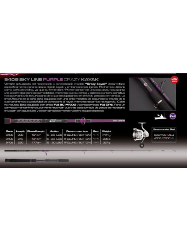 SKY LINE PURPLE Crazy kayak - Imagen 2