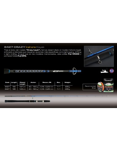 CRAZY INSHORE KAYAK - Imagen 2