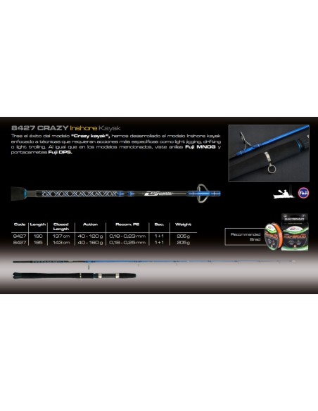 CRAZY INSHORE KAYAK - Imagen 2