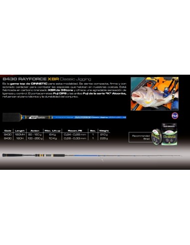 RAYFORCE XBR CLASSIC JIGGING - Imagen 2