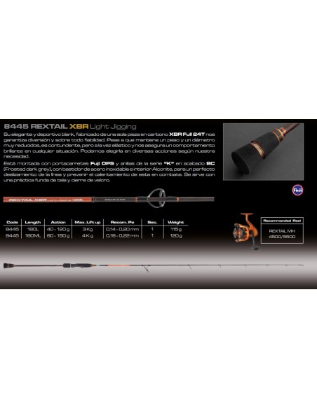 REXTAIL XBR Light Jigging - Imagen 2
