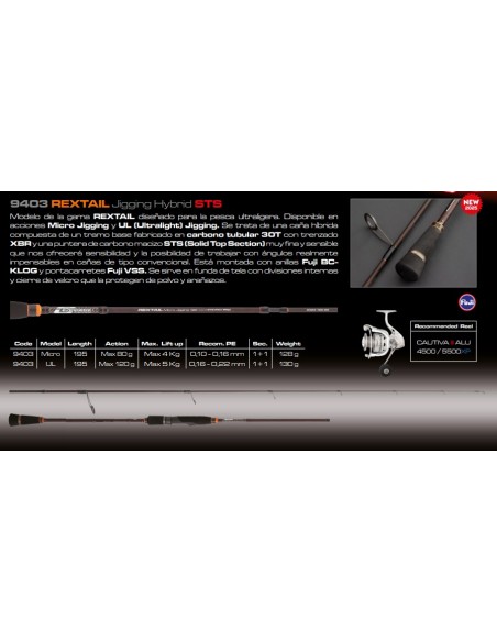 REXTAIL Micro Jigging Hybrid STS - Imagen 2