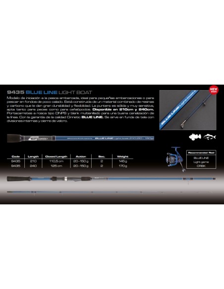 BLUE LINE LIGHT BOAT - Imagen 2