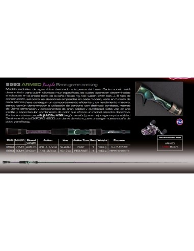 ARMED  PURPLE Bass game casting - Imagen 2