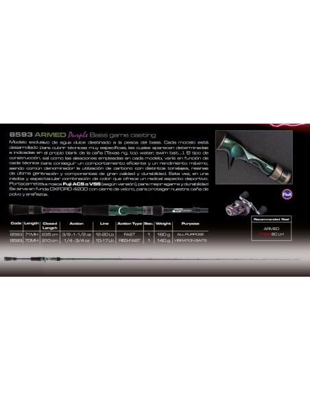 ARMED  PURPLE Bass game casting - Imagen 2